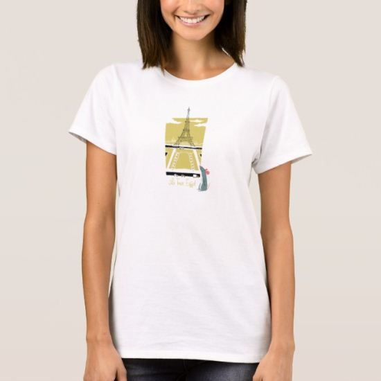 Ratatouille "La Tour Eiffel" Eiffel Tower vitage T-Shirt
