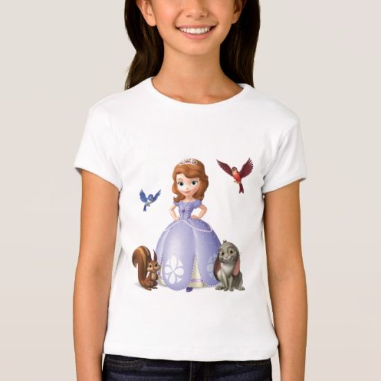 Sofia and Her Animal Friends T-Shirt