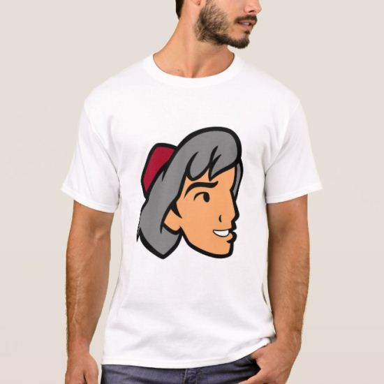 Aladdin Prince Ali Face Profile T-Shirt