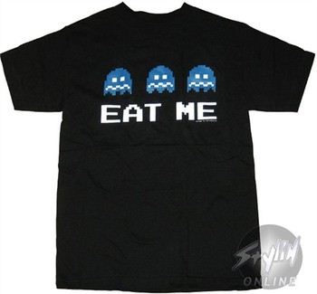 Pac Man Eat Me Ghost Trio T-Shirt