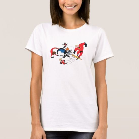 The Incredibles' Family Fighting Syndrome Disney T-Shirt