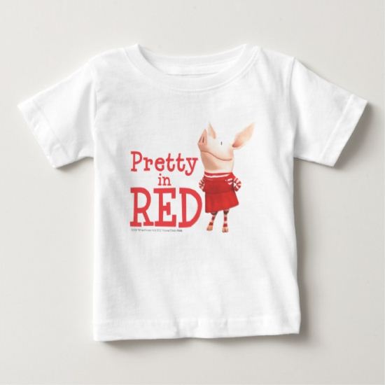 Olivia - Pretty in Red Baby T-Shirt