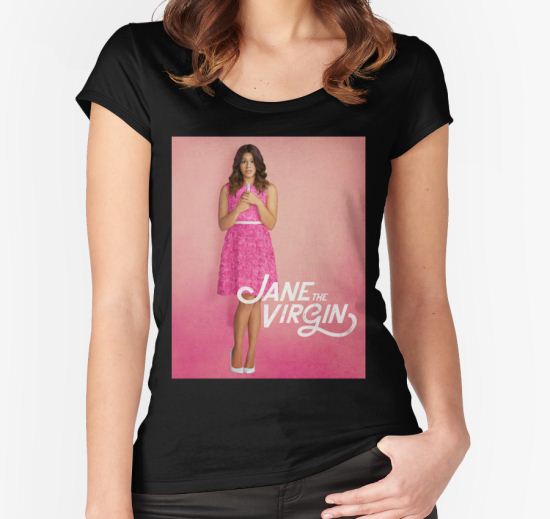 JANE THE VIRGIN Women's Fitted Scoop T-Shirt by SEMIBELALU T-Shirt