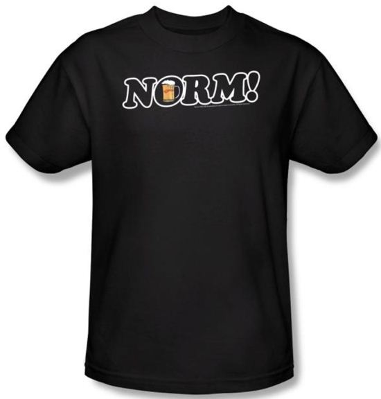 Cheers Norm T-shirt - Black