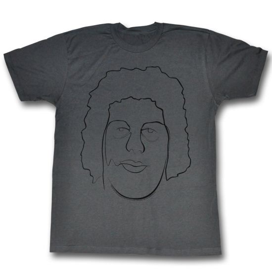 Andre The Giant Shirt Outline Charcoal T-Shirt