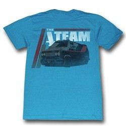 A-Team Shirt Vanning Tatum Adult Turquoise Tee T-Shirt