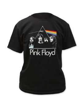 Pink Floyd The Dark Side On The Moon With Band Men's T-Shirt