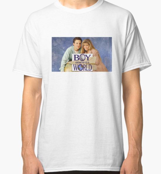 ‘Cory and Topanga Couple Goals Boy Meets World’ Classic T-Shirt by deekay8 T-Shirt