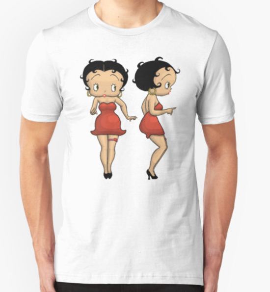 Betty Boop T-Shirt by Tinyevilpixie1 T-Shirt