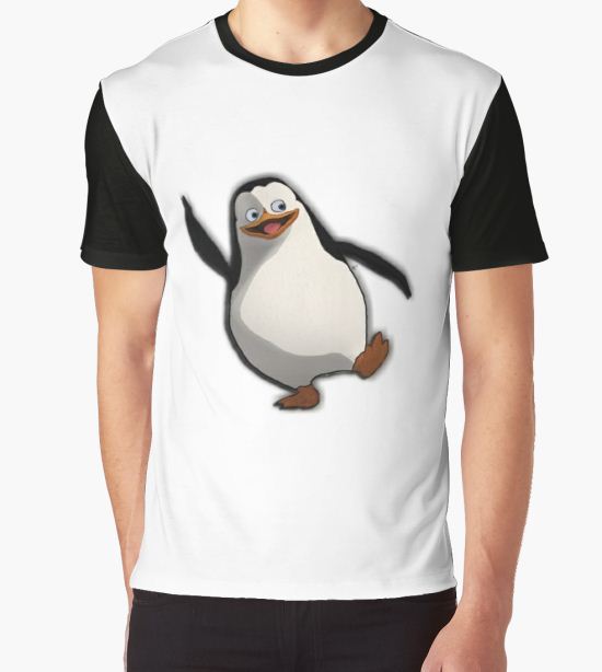 The Penguins of Madagascar Graphic T-Shirt by Tomer434 T-Shirt