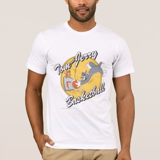 Tom and Jerry Basketball 2 T-Shirt
