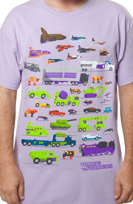 Decepticons Vehicles Shirt