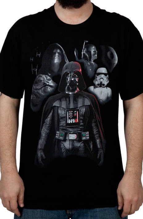 STAR WARS Vader Poster T-Shirt Homme