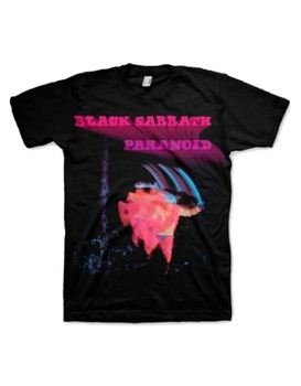 Black Sabbath Paranoid Motion Trails Men's T-Shirt