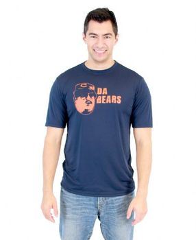 SNL Saturday Night Live Da Bears Navy Performance Athletic T-Shirt