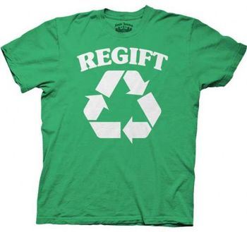 Seinfeld Regift Green Adult T-shirt