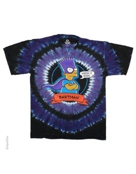 Simpsons Bartman Concentric Men's T-shirt