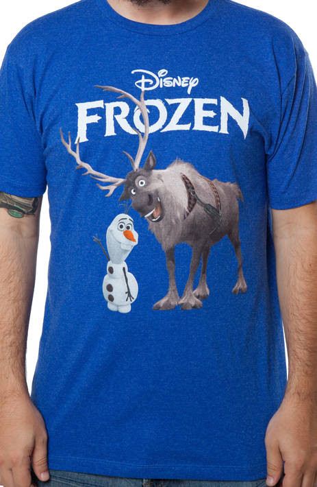 Olaf and Sven Frozen Shirt