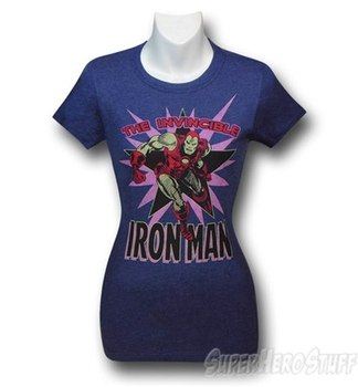 Iron Man Invincible Burst Women's T-Shirt