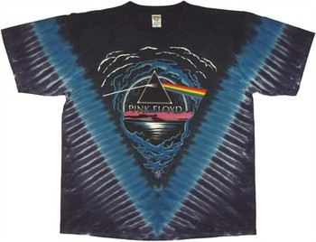 Pink Floyd Dark Side of the Moon Tie Dyed T-Shirt