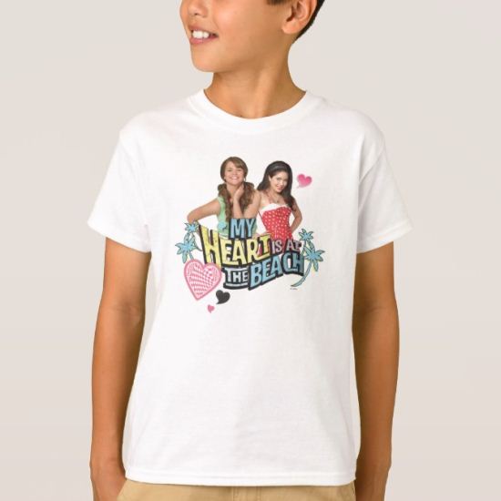 Mack & Lela - My Heart is at the Beach T-Shirt