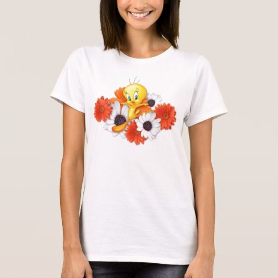 Tweety With Daisies T-Shirt