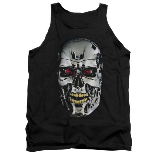 Terminator Tank Top Skull Black Tanktop
