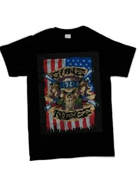 Guns N Roses Skull Vintage Men's T-Shirt
