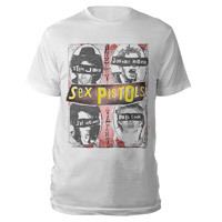 Sex Pistols Faces White T-shirt