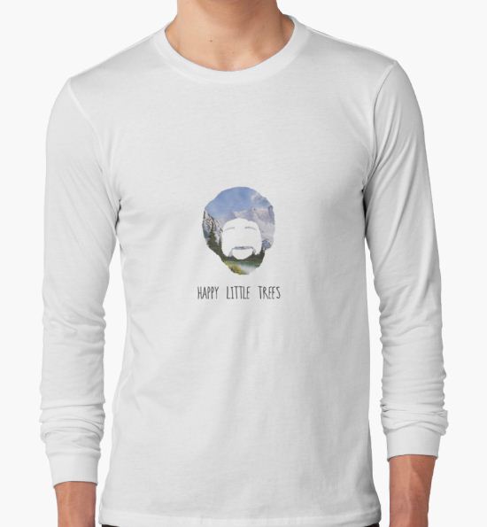 ‘Bob Ross ’ T-Shirt by angeladang T-Shirt