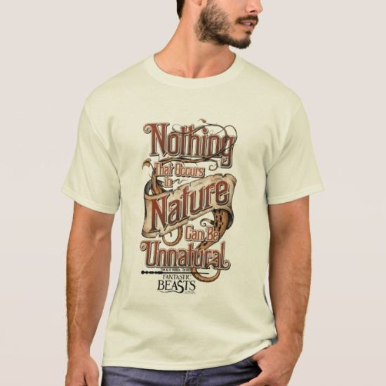 Nothing In Nature Can Be Unnatural - Red T-Shirt