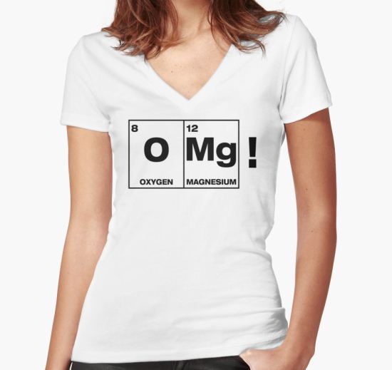 iZombie - OMg! Women's Fitted V-Neck T-Shirt by KimTaekYong T-Shirt