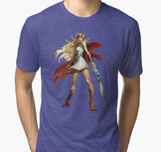 she ra princess Tri-blend T-Shirt by FLORENCEWILLIAM T-Shirt