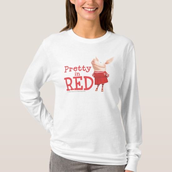Olivia - Pretty in Red T-Shirt