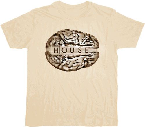 House M.D. Brain Logo T-shirt