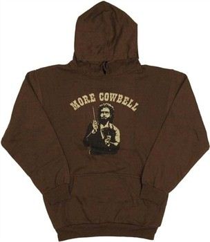 Saturday Night Live More Cowbell Pullover Hooded Sweatshirt