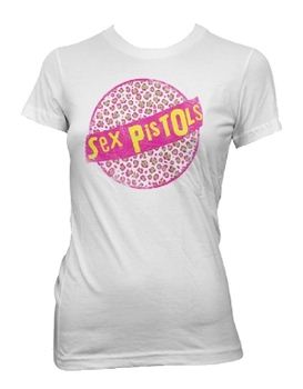 Sex Pistols Leopard Circle Logo Women's T-Shirt