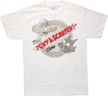 Simpsons Itchy Scratchy Show T-Shirt