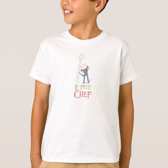 Ratatouille Remy vintage standing with spoon T-Shirt