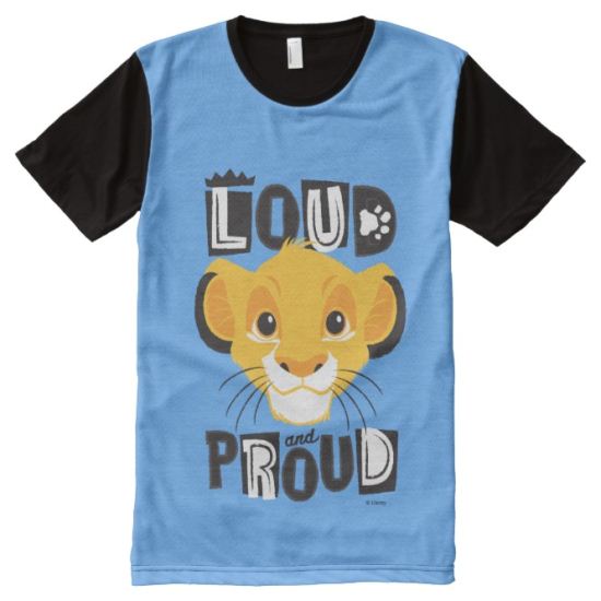 Simba | Loud And Proud All-Over Print T-shirt