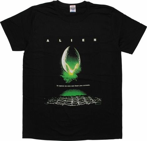 Alien Movie Poster T-Shirt Sheer