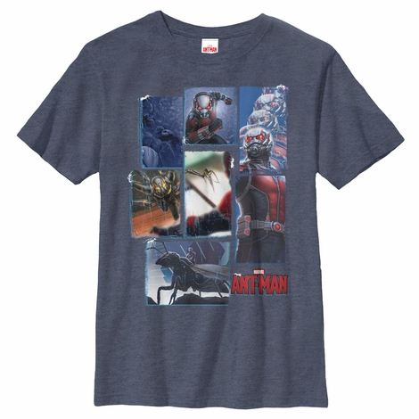 Ant-Man Mixed Scene Collage Youth T-Shirt