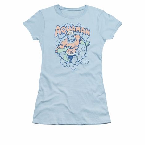 Aquaman Bubbles Juniors T Shirt