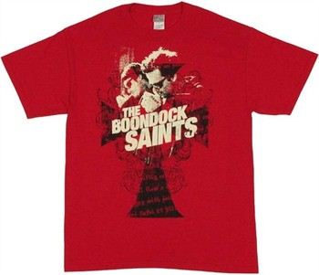 Boondock Saints Cross Collage T-Shirt