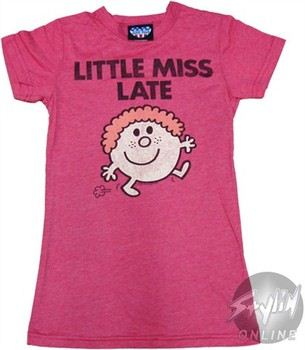 Little Miss Late Baby Doll Tee by JUNK FOOD