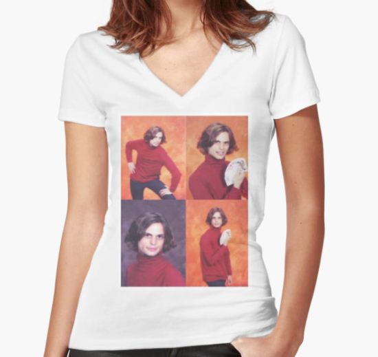 The Iconic Photo Shoot Women's Fitted V-Neck T-Shirt by kadeiguess T-Shirt