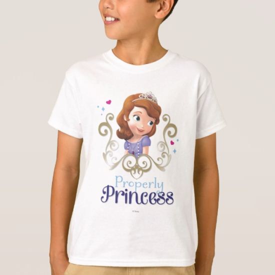 Sofia: Properly Princess T-Shirt