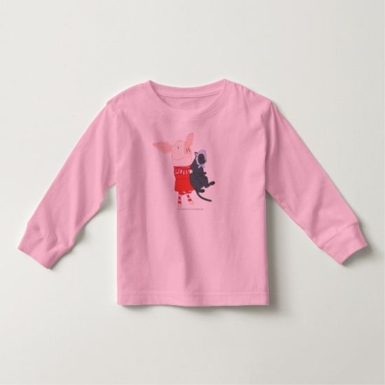 Olivia Holding Edwin the Cat Toddler T-shirt