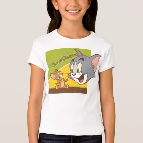 Tom and Jerry Hanna Barbera Logo T-Shirt