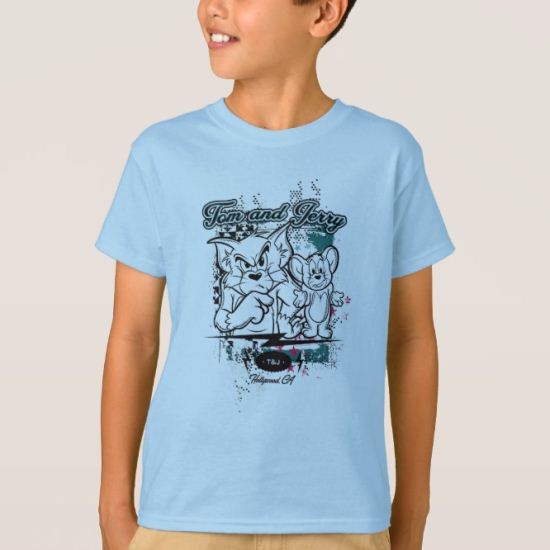 Tom and Jerry Hollywood CA T-Shirt
